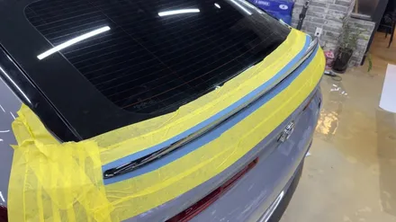 자동차 랩핑으로 색상을 변경 가능? BMW X6(G06) 크롬 죽이기, 루프스킨 PPF까지 한 번에 / 전주시 덕진구