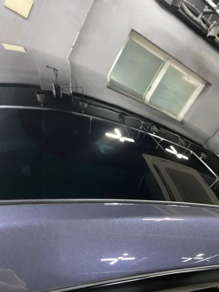 [김포 장기동 디테일링샵] 테슬라 모델Y 지하주차장 낙수 석회물 배상책임보험 사고수리 광택 유리막코팅 / 경기 김포