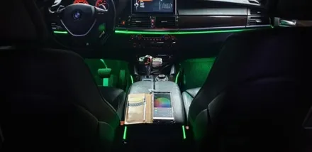bmwx6,RGB광섬유엠비언트,천안,아산,평택,청주,대전,세종,자동차튜닝,엠비언트무드등,튜닝,천안엠비언트코리아,실내무드등 / 천안 서북구