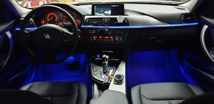 bmw320d,RGB광섬유엠비언트,천안,아산,평택,청주,대전,세종,자동차튜닝,엠비언트무드등,튜닝,천안엠비언트코리아,실내무드등 / 천안 서북구