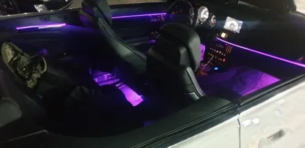 벤츠c클래스카브리올레,RGB광섬유엠비언트,천안,아산,평택,청주,대전,세종,자동차튜닝,엠비언트무드등,튜닝,천안엠비언트코리아,실내무드등 / 천안 서북구