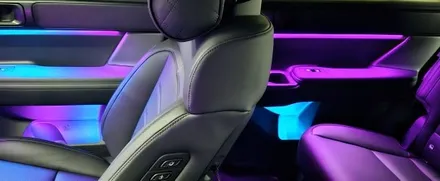 싼타페mx5 실내무드등은 믿을수 있는 에이비클 엠비언트를 선택하세요~ / 천안 서북구