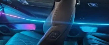 제네시스G80 순정연동으로 무빙컬러를 에이비클 엠비언트 대전 지사 / 천안 서북구