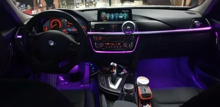 bmw320d,RGB광섬유엠비언트,천안,아산,평택,청주,대전,세종,자동차튜닝,엠비언트무드등,튜닝,천안엠비언트코리아,실내무드등 / 천안 서북구