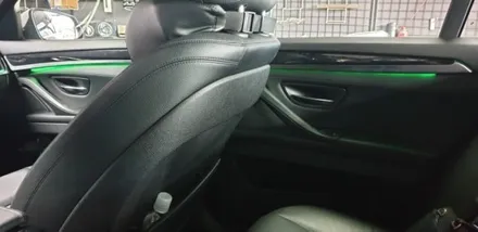 BMW520d,RGB광섬유엠비언트,천안,아산,평택,청주,대전,세종,자동차튜닝,엠비언트무드등,튜닝,천안엠비언트코리아,실내무드등 / 천안 서북구