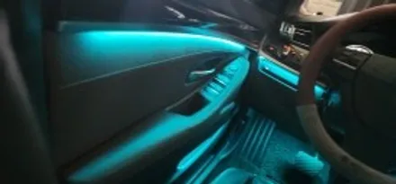 f10 bmw 의 완벽한 변신 새롭게 바뀐 실내 엠비언트라이트 한번볼께요!!! / 천안 서북구