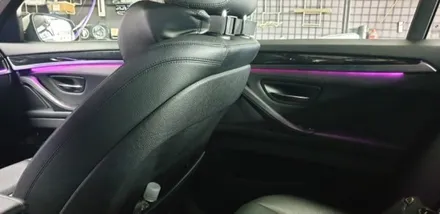 BMW520d,RGB광섬유엠비언트,천안,아산,평택,청주,대전,세종,자동차튜닝,엠비언트무드등,튜닝,천안엠비언트코리아,실내무드등 / 천안 서북구