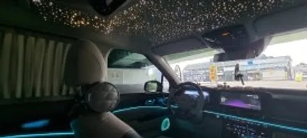 카니발ka4 실내튜닝의 완성이 되어줄 천정은하수무드등 천안파이버테리어 에서 마무리~ / 천안 서북구