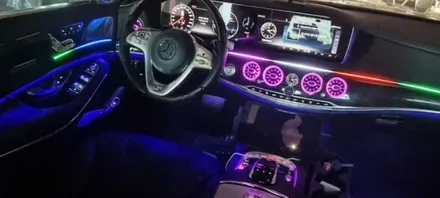 벤츠,s500,플레이,엠비언트라이트,플레이무빙엠비언트,시크릿은하수,천안,아산,평택,청주,세종,자동차튜닝,튜닝,대전엠비언트,실내무드등 / 천안 서북구