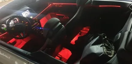 벤츠c클래스카브리올레,RGB광섬유엠비언트,천안,아산,평택,청주,대전,세종,자동차튜닝,엠비언트무드등,튜닝,천안엠비언트코리아,실내무드등 / 천안 서북구