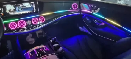 벤츠,s500,플레이,엠비언트라이트,플레이무빙엠비언트,시크릿은하수,천안,아산,평택,청주,세종,자동차튜닝,튜닝,대전엠비언트,실내무드등 / 천안 서북구