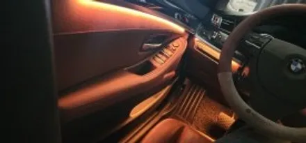 f10 bmw 의 완벽한 변신 새롭게 바뀐 실내 엠비언트라이트 한번볼께요!!! / 천안 서북구