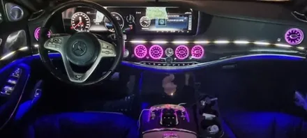 벤츠,s500,플레이,엠비언트라이트,플레이무빙엠비언트,시크릿은하수,천안,아산,평택,청주,세종,자동차튜닝,튜닝,대전엠비언트,실내무드등 / 천안 서북구