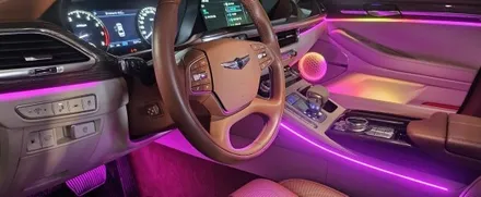 WOW~!! 대전 에서 제네시스G90 에이비클 엠비언트 시공받으러 천안 오신이유!!! / 천안 서북구