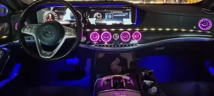 벤츠,s500,플레이,엠비언트라이트,플레이무빙엠비언트,시크릿은하수,천안,아산,평택,청주,세종,자동차튜닝,튜닝,대전엠비언트,실내무드등 / 천안 서북구