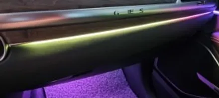제네시스 G90 엠비언트 라이트 시공 으로 멋진외관과 더불어 아름다운 실내를 완성!!! / 천안 서북구