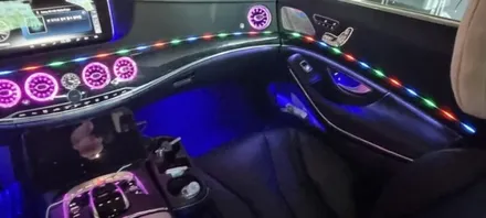 벤츠,s500,플레이,엠비언트라이트,플레이무빙엠비언트,시크릿은하수,천안,아산,평택,청주,세종,자동차튜닝,튜닝,대전엠비언트,실내무드등 / 천안 서북구