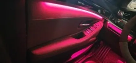 f10 bmw 의 완벽한 변신 새롭게 바뀐 실내 엠비언트라이트 한번볼께요!!! / 천안 서북구