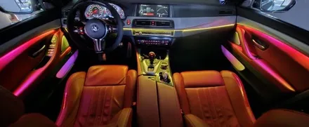 대전에서 방문 주신 bmw m5 의 화려하면서도 아름다운 실내의 완성은 천안에이비클이 책임집니다 / 천안 서북구