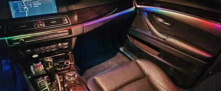 BMW F10 528i 청주 에이비클 엠비언트로 재탄생되어진 실내 구경~ / 천안 서북구