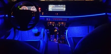 BMW520D,RGB광섬유엠비언트,천안,아산,평택,청주,대전,세종,자동차튜닝,엠비언트무드등,튜닝,천안엠비언트코리아,실내무드등 / 천안 서북구