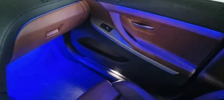 bmw,640d,비노출dmx엠비언트라이트,시크릿은하수,천안,아산,평택,청주,실내무드등 / 천안 서북구