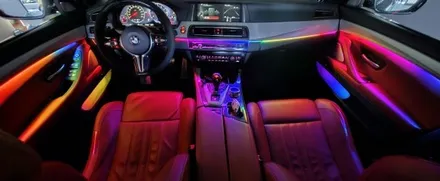 대전에서 방문 주신 bmw m5 의 화려하면서도 아름다운 실내의 완성은 천안에이비클이 책임집니다 / 천안 서북구