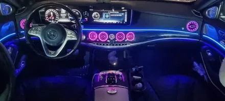 벤츠,s500,플레이,엠비언트라이트,플레이무빙엠비언트,시크릿은하수,천안,아산,평택,청주,세종,자동차튜닝,튜닝,대전엠비언트,실내무드등 / 천안 서북구