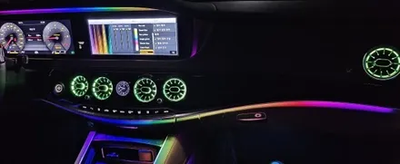 w222 s500 차량과 에이비클 의 조합 엠비언트라이트의 끝판왕 탄생 / 천안 서북구
