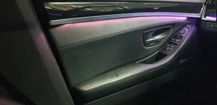 BMW520d,RGB광섬유엠비언트,천안,아산,평택,청주,대전,세종,자동차튜닝,엠비언트무드등,튜닝,천안엠비언트코리아,실내무드등 / 천안 서북구