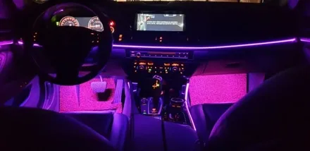 BMW520D,RGB광섬유엠비언트,천안,아산,평택,청주,대전,세종,자동차튜닝,엠비언트무드등,튜닝,천안엠비언트코리아,실내무드등 / 천안 서북구