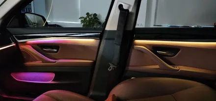 f10 bmw 의 완벽한 변신 새롭게 바뀐 실내 엠비언트라이트 한번볼께요!!! / 천안 서북구