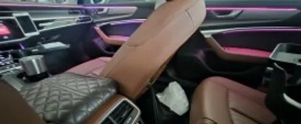 신형 아우디 A6 c8 실내엠비언트라이트는 역시 에이비클 유니버셜~ / 천안 서북구