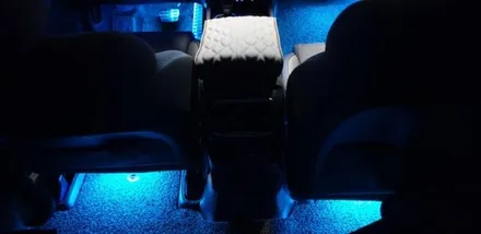 싼타페TM,RGB광섬유엠비언트,천안,아산,평택,청주,대전,세종,자동차튜닝,엠비언트무드등,튜닝,천안엠비언트코리아,실내무드등 / 천안 서북구