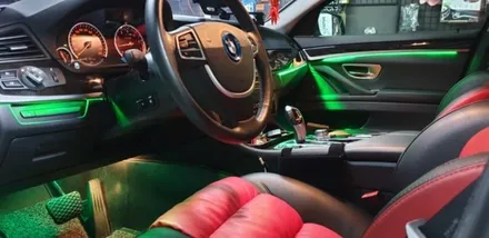 bmw,528i,RGB광섬유엠비언트,천안,아산,평택,청주,대전,세종,자동차튜닝,엠비언트무드등,튜닝,천안파이버테리어,실내인테리 / 천안 서북구