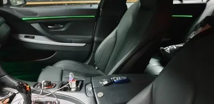 BMW640D,RGB광섬유엠비언트,천안,아산,평택,청주,대전,세종,자동차튜닝,엠비언트무드등,튜닝,천안엠비언트코리아,실내무드등 / 천안 서북구