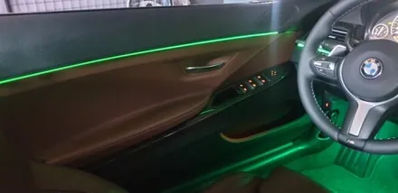 bmw640d카브리올레,RGB광섬유엠비언트,천안,아산,평택,청주,대전,세종,자동차튜닝,엠비언트무드등,튜닝,천안엠비언트코리아,실내무드등 / 천안 서북구