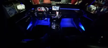 제네시스g70,dmx,엠비언트라이트,시크릿은하수,천안,아산,평택,청주,대전,세종,자동차튜닝,엠비언트무드등,튜닝,천안엠비언트코리아,실내무드등 / 천안 서북구