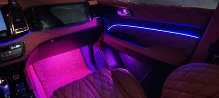 렉스턴,스포츠,칸,플레이,엠비언트라이트,플레이무빙엠비언트,시크릿은하수,천안,아산,평택,청주,세종,자동차튜닝,튜닝,천안엠비언트,실내무드등 / 천안 서북구