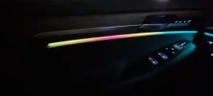 제네시스 G90 엠비언트 라이트 시공 으로 멋진외관과 더불어 아름다운 실내를 완성!!! / 천안 서북구