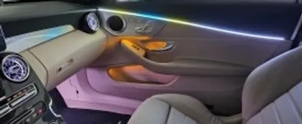 벤츠cla220d카브리올레 순정보다 퀄리티 높은 에이비클 액티브 엠비언트라이트!!! / 천안 서북구