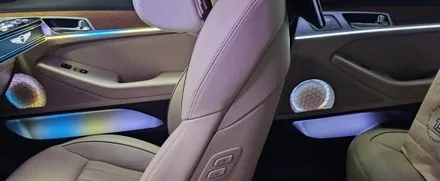 제네시스DH G80 엠비언트라이트 시공후 달라진 실내 무드등 확인해보세요~ / 천안 서북구