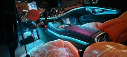 벤츠w222,s63amg,비노출dmx엠비언트라이트,시크릿은하수,천안,아산,평택,청주,대전,세종,자동차튜닝,엠비언트무드등,튜닝,천안엠비언트코리아,실내무드등 / 천안 서북구