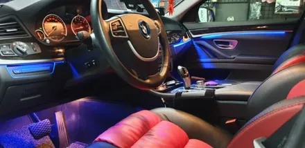 bmw,528i,RGB광섬유엠비언트,천안,아산,평택,청주,대전,세종,자동차튜닝,엠비언트무드등,튜닝,천안파이버테리어,실내인테리 / 천안 서북구
