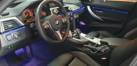 풍세엠비언트,BMW320d,RGB광섬유엠비언트,천안,아산,평택,청주,대전,세종,자동차튜닝,엠비언트무드등,튜닝,천안파이버테리어,실내무드등 / 천안 서북구