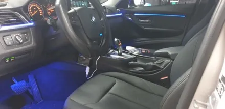 bmw320d,RGB광섬유엠비언트,천안,아산,평택,청주,대전,세종,자동차튜닝,엠비언트무드등,튜닝,천안엠비언트코리아,실내무드등 / 천안 서북구