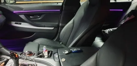 BMW640D,RGB광섬유엠비언트,천안,아산,평택,청주,대전,세종,자동차튜닝,엠비언트무드등,튜닝,천안엠비언트코리아,실내무드등 / 천안 서북구