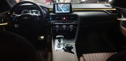 제네시스g70,RGB광섬유엠비언트,천안,아산,평택,청주,대전,세종,자동차튜닝,엠비언트무드등,튜닝,천안엠비언트코리아,실내무드등 / 천안 서북구