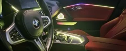 bmw z4 실내 엠비언트라이트가 에이비클 과 만나면 어떻게 되는지 볼래? / 천안 서북구