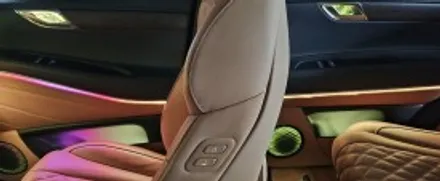 제네시스gv80 실내 끝판왕이 나왔다!! 에이비클엠비언트라이트와 함께~ / 천안 서북구